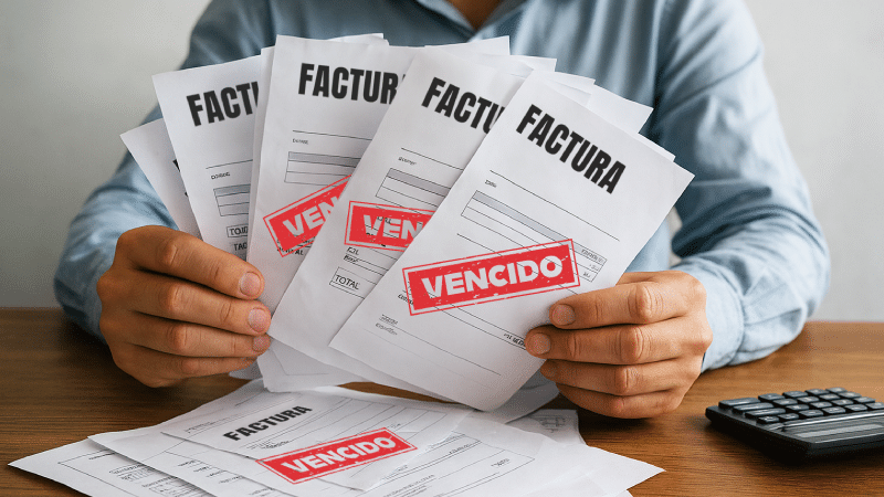 La gestión de cobro de facturas, evita la acumulación de impagos y la descapitalización.