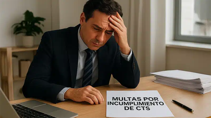 Multas por incumplimiento de CTS en Perú incumplimiento de compoensacion por tiempo de servicios