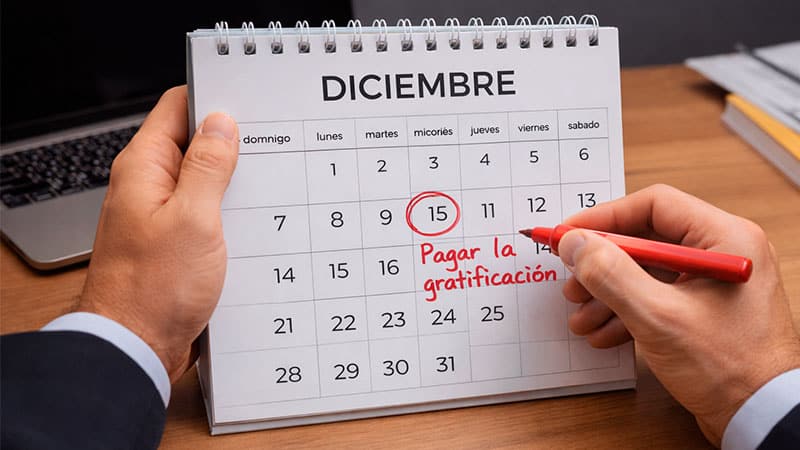 La fecha de pago de gratificaciones para pymes son el 15 de julio y 15 de diciembre