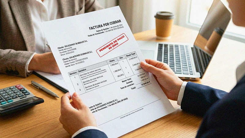 Con el factoring las empresas ya no esperan la fecha de pago de la factura. La liquidez se obtiene sin adquirir deudas.