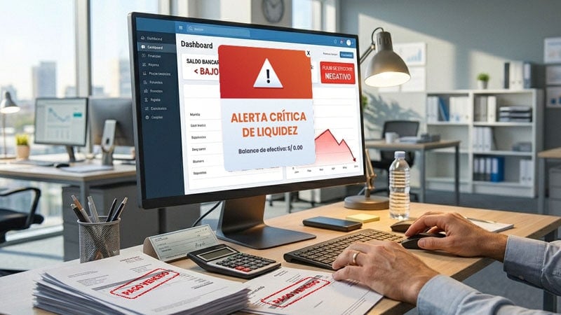 Falta de liquidez en una empresa señales, causas y soluciones sin endeudarte