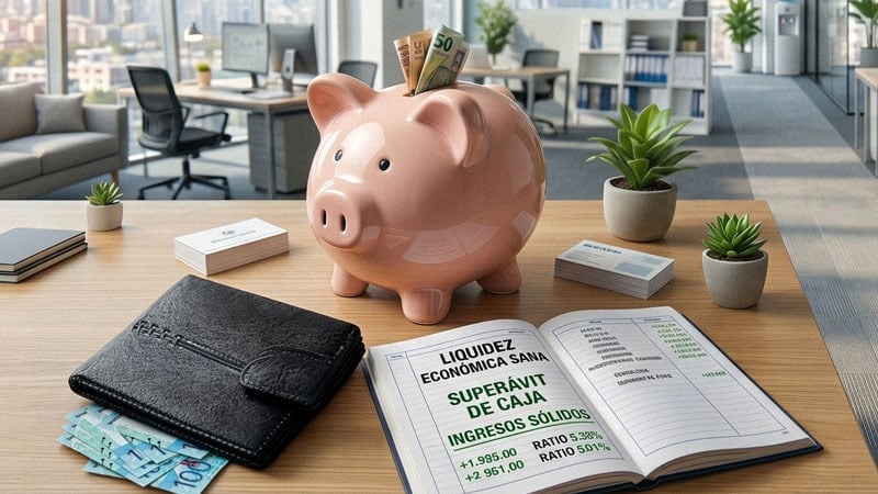 Solución a la falta de liquidez en una empresa es el adelanto de facturas o factoring.